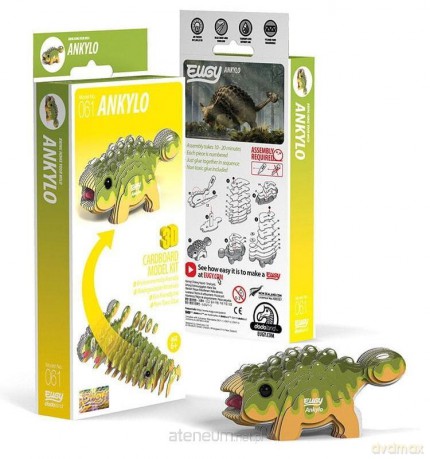 Dinozaur Ankylo Eugy. Eko Układanka 3D