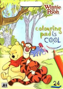 COLORING PAD A4 - Kubuś Puchatek [KSIĄŻKA]