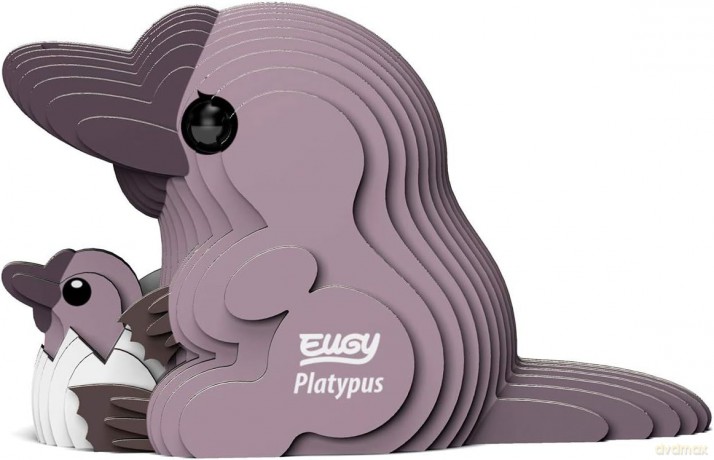 Dziobak Eugy. Eko Układanka 3D