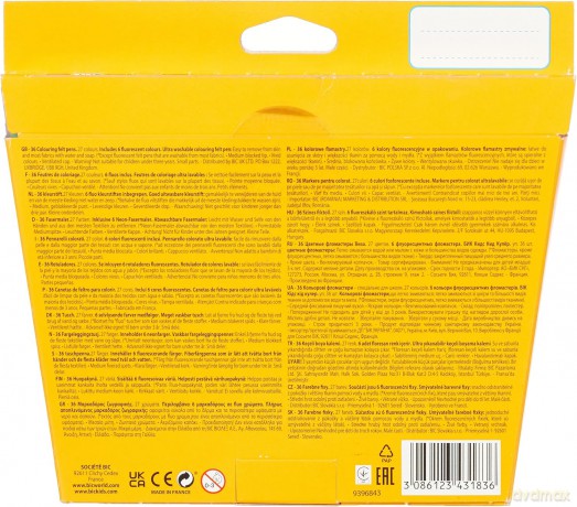 Flamastry Kids Couleur 36szt