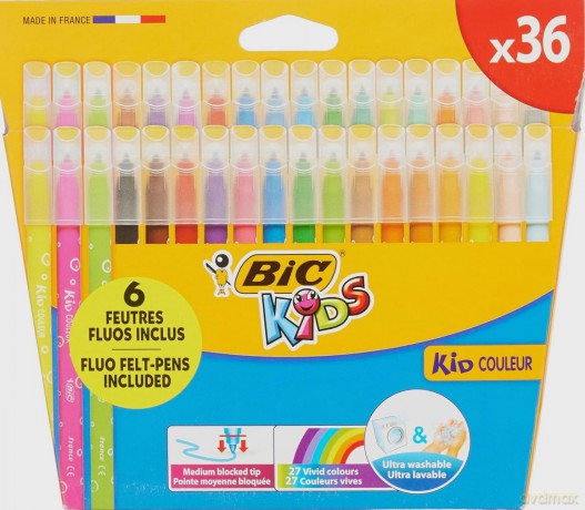 Flamastry Kids Couleur 36szt