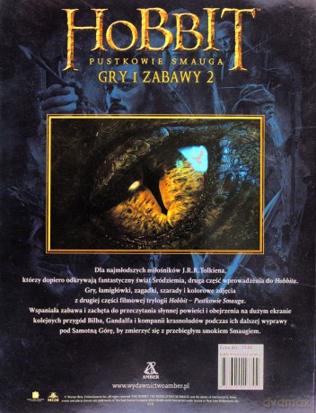 Hobbit. Pustkowie Smauga: Gry i zabawy 2 - Tolkien John Ronald Reuel [KSIĄŻKA]
