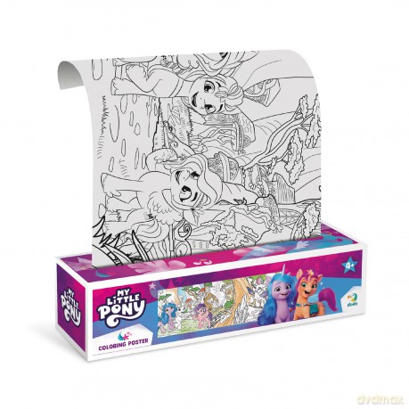 Kolorowanka na rolce My Little Pony