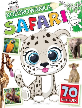 Kolorowanka Safari [KSIĄŻKA]
