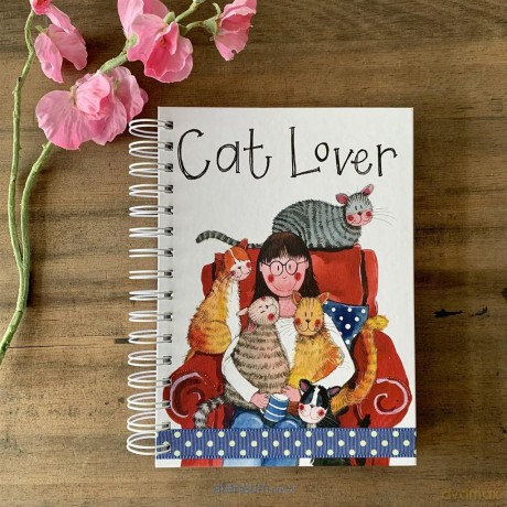 Kołonotatnik A5 SJ13 Cat Lover Kociara