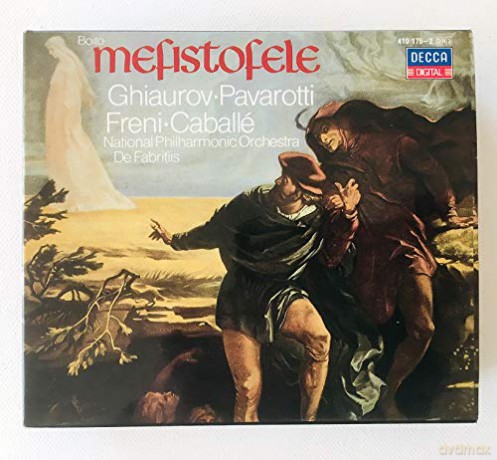 Pavarotti,Caballe,Fabritis: Boito:Mefistofele (Ga) [3CD]