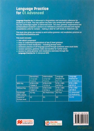 Language Practice for C1 Advanced without key [KSIĄŻKA]