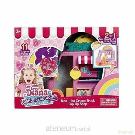 Love Diana Lalka+ stragan z taco