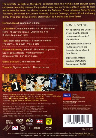Pavarotti, Domingo, Freni, Ludwig: Puccini Gold Dvd [DVD]
