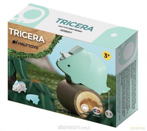 Magnetyczny składany Triceratops [KLOCKI]