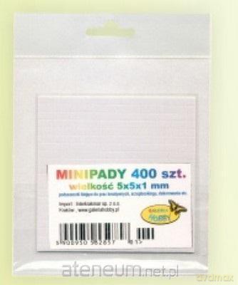 Minipady klejące 5x5x1mm 400szt