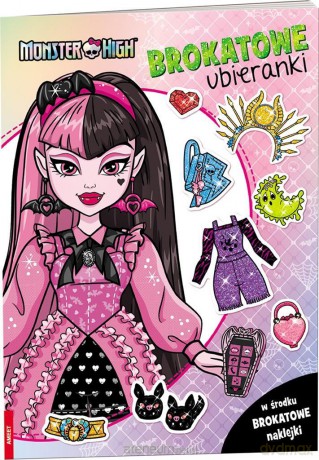 Monster High. Brokatowe ubieranki [KSIĄŻKA]