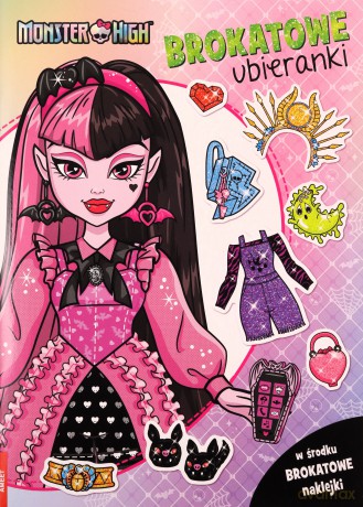 Monster High. Brokatowe ubieranki [KSIĄŻKA]