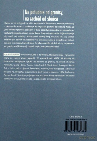 Na południe od granicy, na zachód od słońca (miękka, wyd. 2013) - Murakami Haruki [KSIĄŻKA]