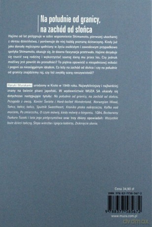 Na południe od granicy, na zachód od słońca (twarda, wyd. 2013) - Murakami Haruki [KSIĄŻKA]