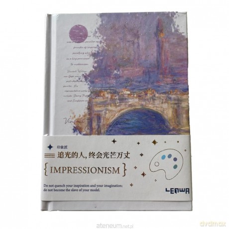 Notatnik A6/96K Monet most waterloo