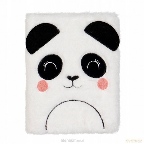 Notes A5/80K kratka Panda pluszowy