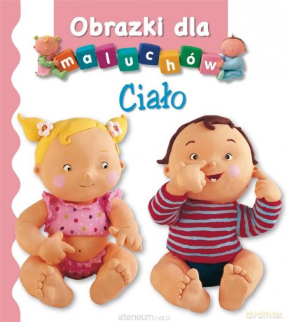 Obrazki dla maluchów - Ciało - Emilie Beaumont, Nathalie Belineau [KSIĄŻKA]