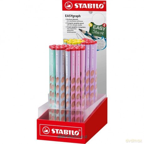 Ołówek Easygraph Pastel HB display (60szt)
