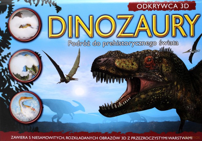 Odkrywca 3D. Dinozaury [KSIĄŻKA]
