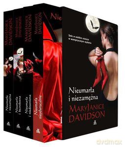 Pakiet 1-4 NIEUMARŁA (Nieumarła i niezamężna, Nieumarła i bezrobotna, Nieumarła i niedoceniona, Nieumarła nieodwracalnie) - Davidson Maryjanice [KSIĄŻKA]