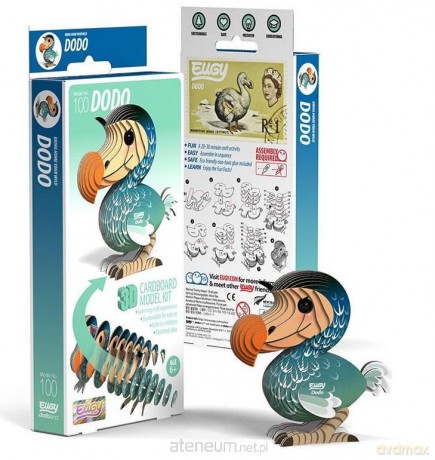 Ptak Dodo Eugy. Eko Układanka 3D