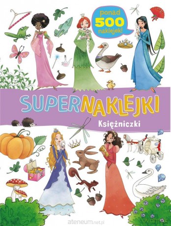 Supernaklejki: Księżniczki [KSIĄŻKA]