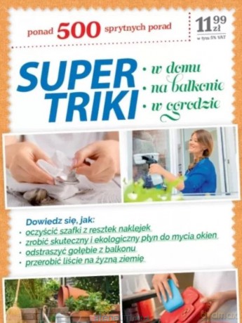 Supertriki. W domu, na balkonie, w ogrodzie - Aleksandra Karelin [KSIĄŻKA]