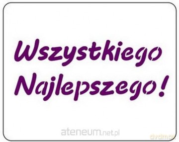Szablon zmywalny Wszystkiego Najlepszego 12x15cm