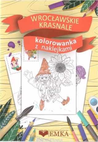 Wrocławskie krasnale - kolorowanka [KSIĄŻKA]