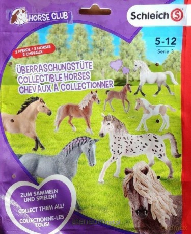 Zestaw 2 figurek Konie mix [FIGURKA]