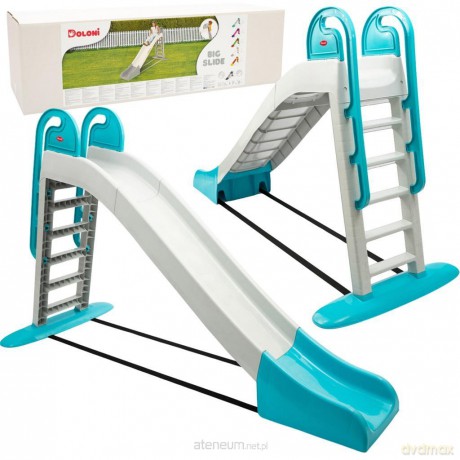 Zjeżdżalnia duża biało-zielona 243cm