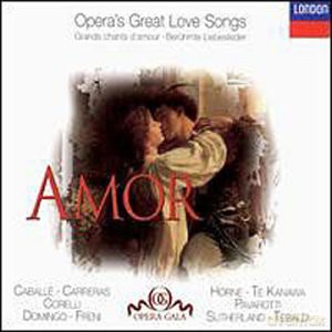 Pavarotti/Caballe/Corelli/Domingo: Amor [CD]