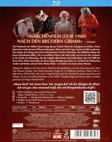 Rumpelstiltskin and the Golden Secret [Blu-Ray]