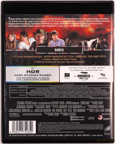 Zombieland [Blu-Ray 4K]+[Blu-Ray]