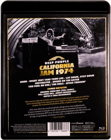 Deep Purple: California Jam 1974 [Blu-Ray]