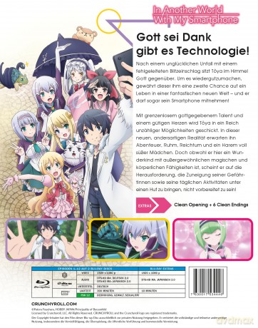 In Another World With My Smartphone Season 1 [2xBlu-Ray]