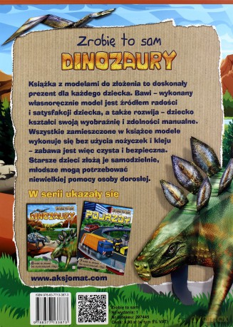 Zrobię to sam. Dinozaury - Brydak Piotr, Wrzosek Przemysław [KSIĄŻKA]