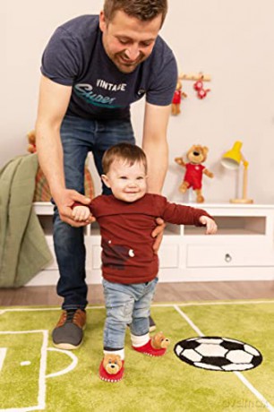NICI Botki dziecięce z grzechotką FC BAYERN Bear Berni