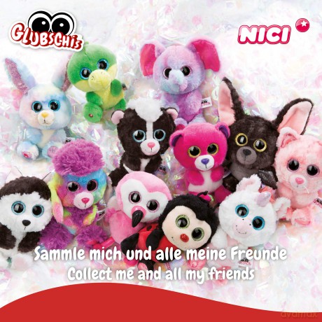 NICI Glubschis Schlenker Hase Halola 15cm