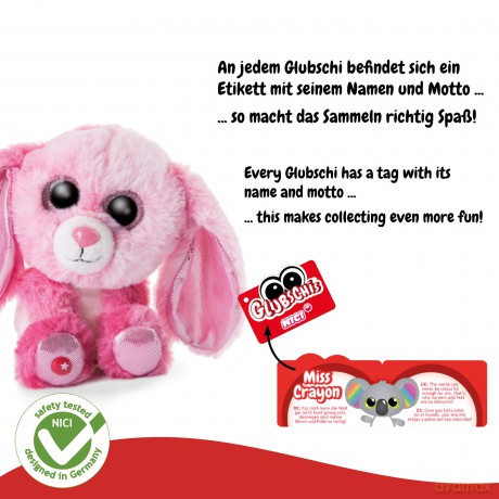 NICI Glubschis Schlenker Hase Halola 15cm