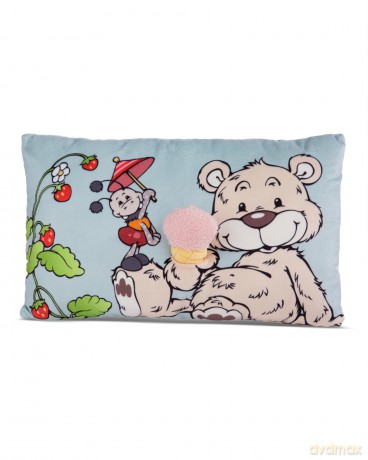 NICI Poduszka Miś Bendix 43x25cm (LÓD 2D)