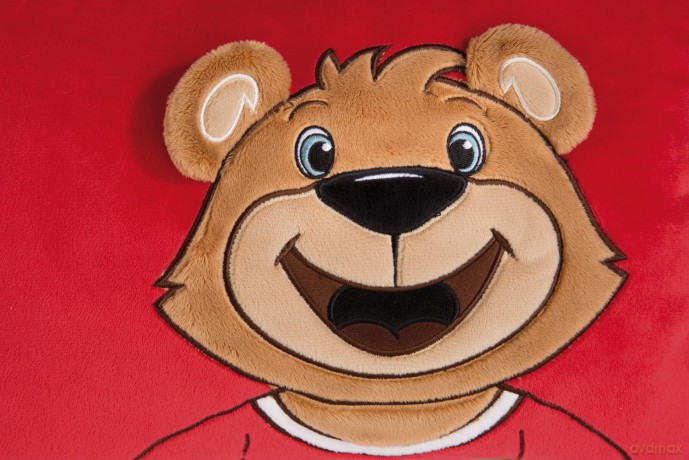 NICI Poduszka FC BAYERN MÜNCHEN Miś Berni 43x25cm