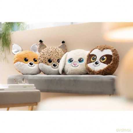 NICI Kissen GLUBSCHIS Luchs Lenzo 32x32cm figürlich