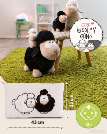 NICI Poduszka Owczy Gang 43x25cm