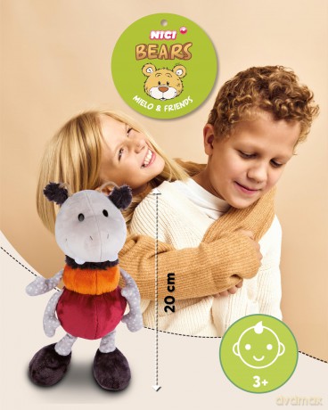 NICI Pluszowa mrówka Enzi  20cm