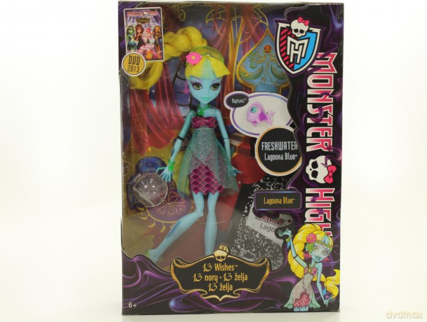MATTEL MONSTER HIGH 13 Życzeń  BBK02 WB6 (wybór losowy) [ZABAWKA]