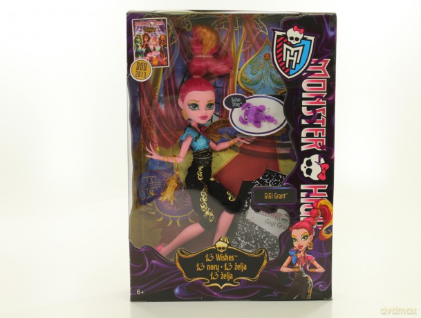 MATTEL MONSTER HIGH 13 Życzeń  BBK02 WB6 (wybór losowy) [ZABAWKA]
