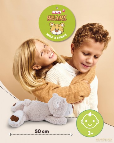 NICI Przytulanka Miś Bendix 50cm leżący