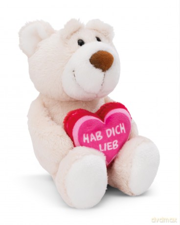 NICI Przytulanka Miś kremowy HAB DICH LIEB 15cm